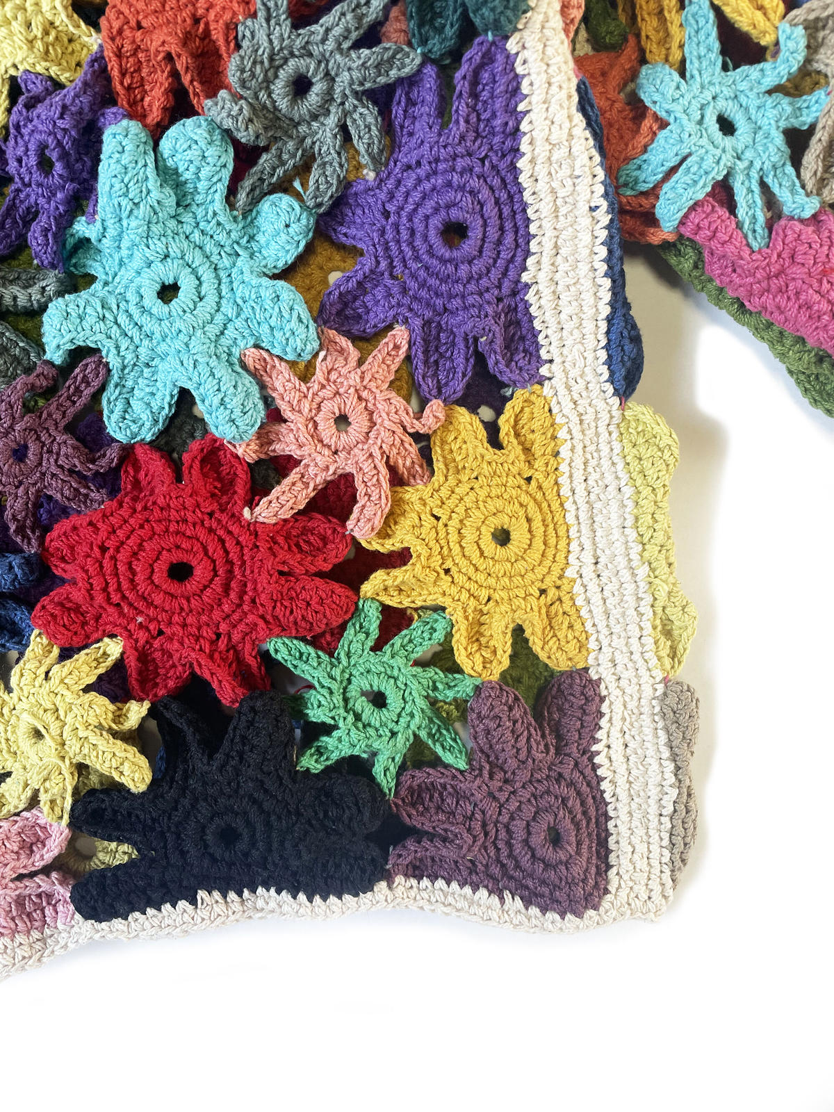 MacMahon Knitting Mills / Flower Cardigan MIX...