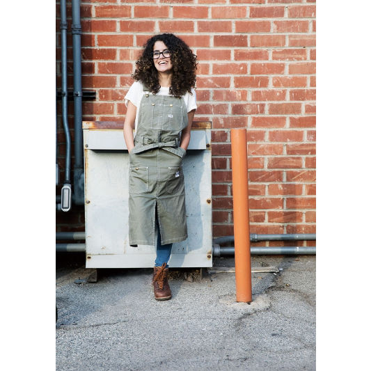 Lee】OVERALL APRON(Khaki)/オーバーオールエプロン(カーキ) | Fo...