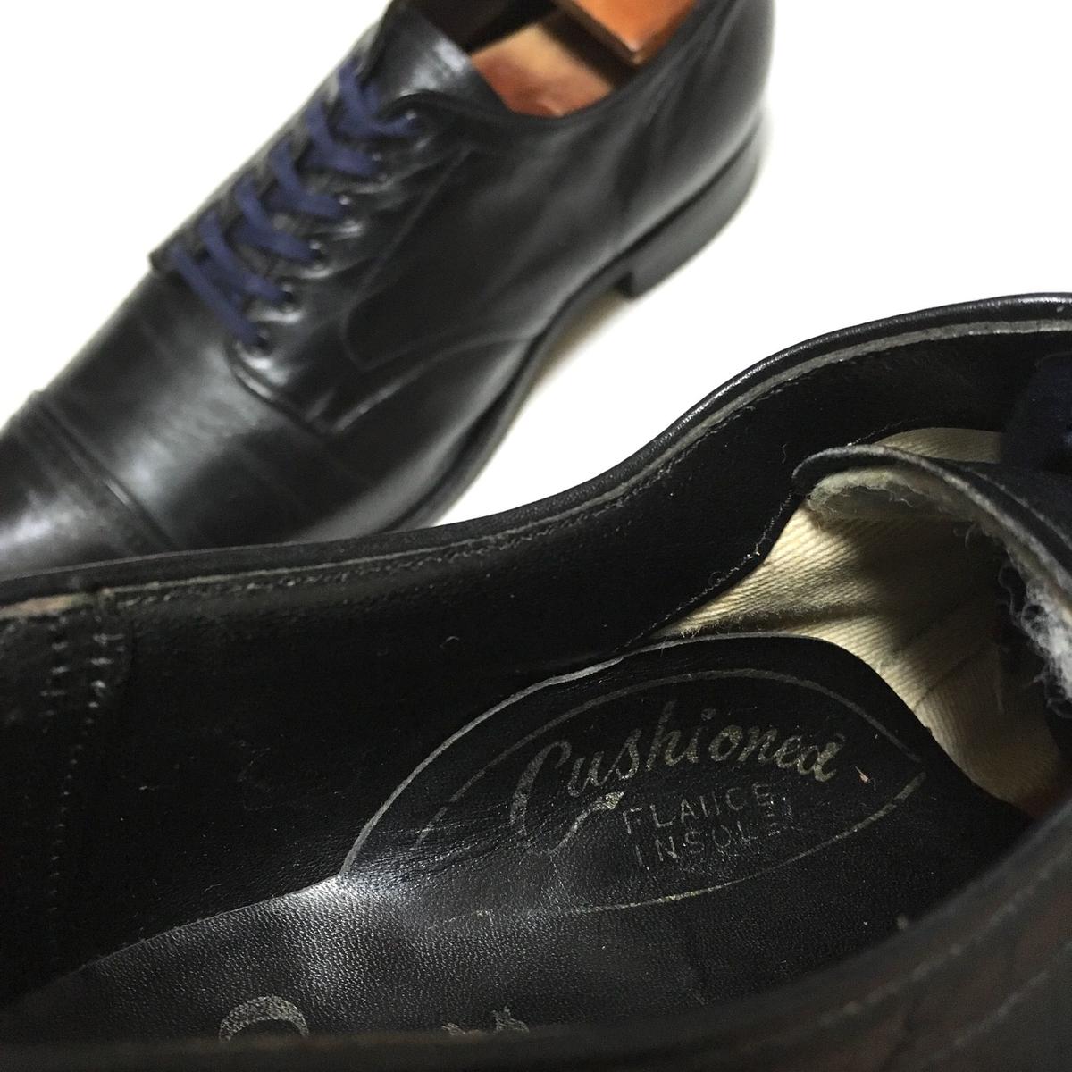 International Shoe Company RAND キャップトゥ ブラック ビンテ&hellip;