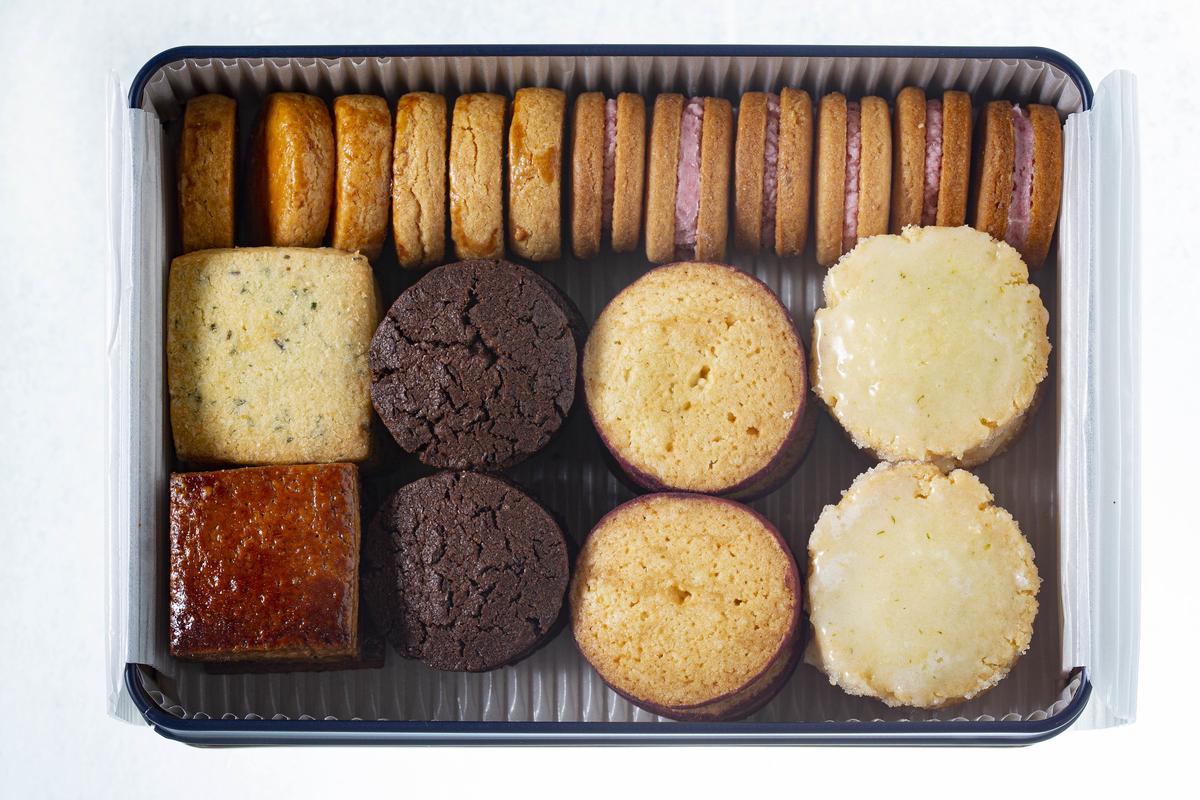 徳島クッキーモンスターズ7種類 ゆずに代わり すだち になりました 贈答用缶入り36枚