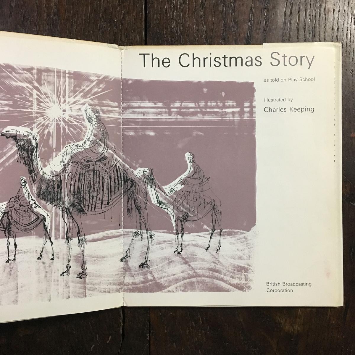 THE CHRISTMAS STORY（1968年初版）」Charles Keeping（チ...