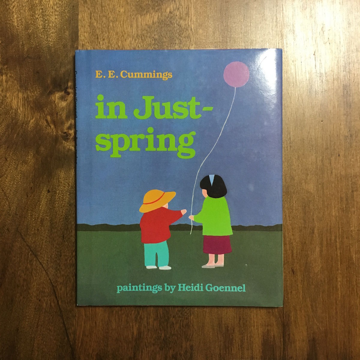 「in Justspring」E.E. Cummings Heidi Goennel（ハイデ...