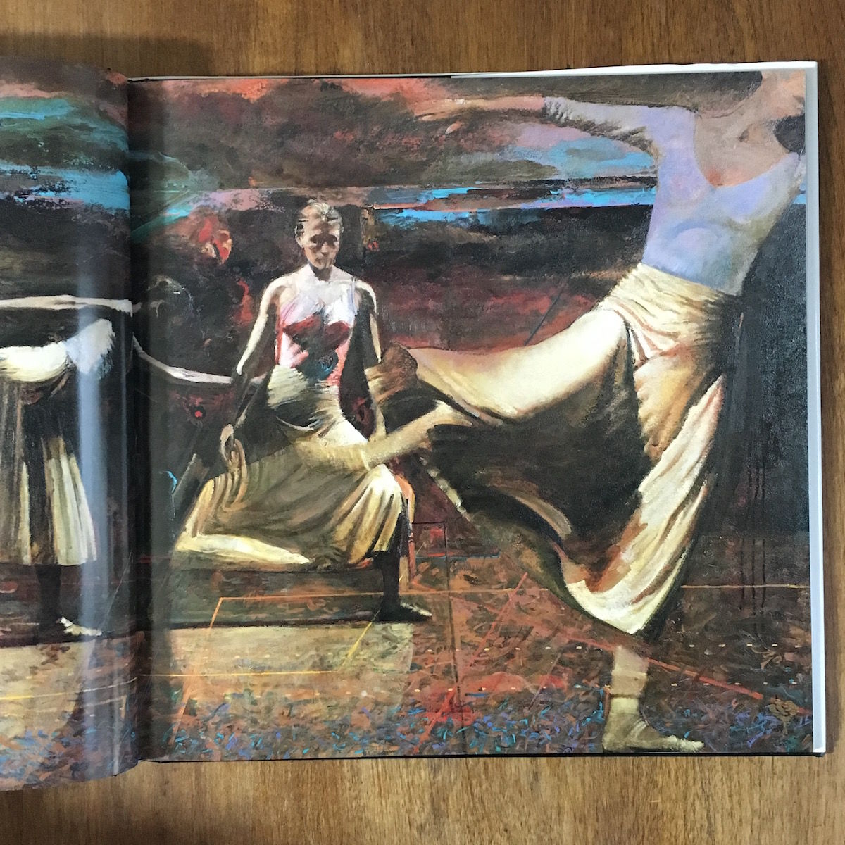 ロバート・ハインデル(Robert Heindel) 「White Dancers Triptych