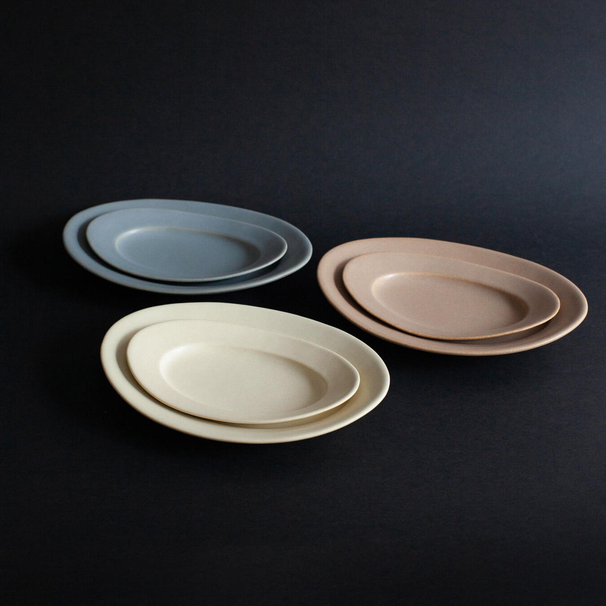 あわびウェア awabiware オーバル皿4枚セット awabiware アワビウェア オーバル皿 4枚セット