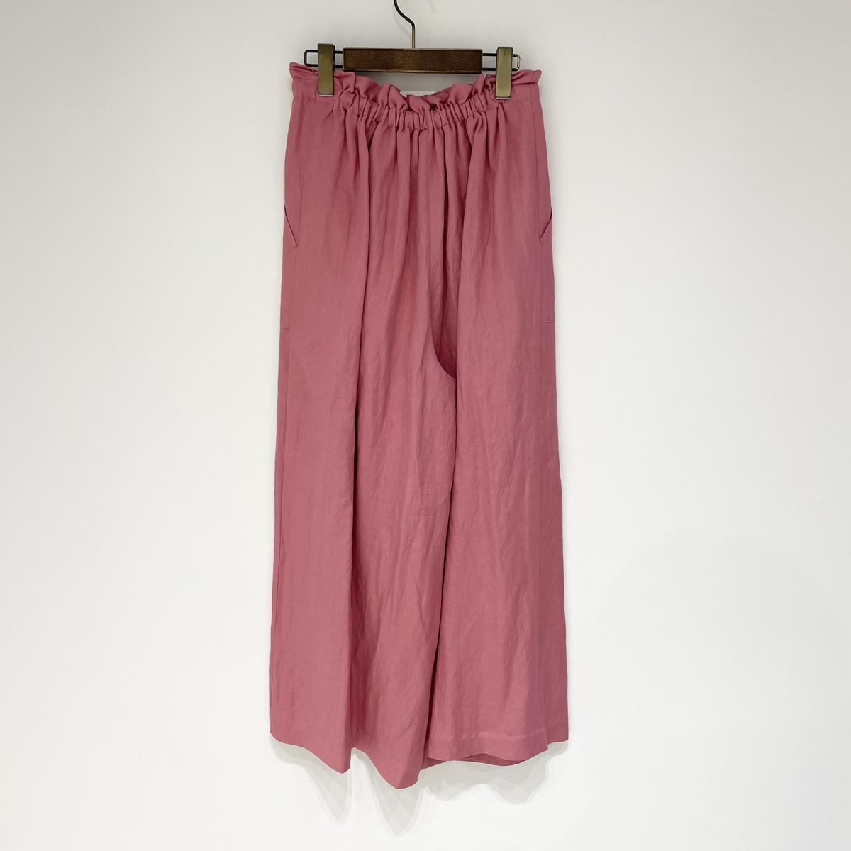 待望☆】 7/6削除!!! 新作 Dignite Collierリネンワイドギャザー