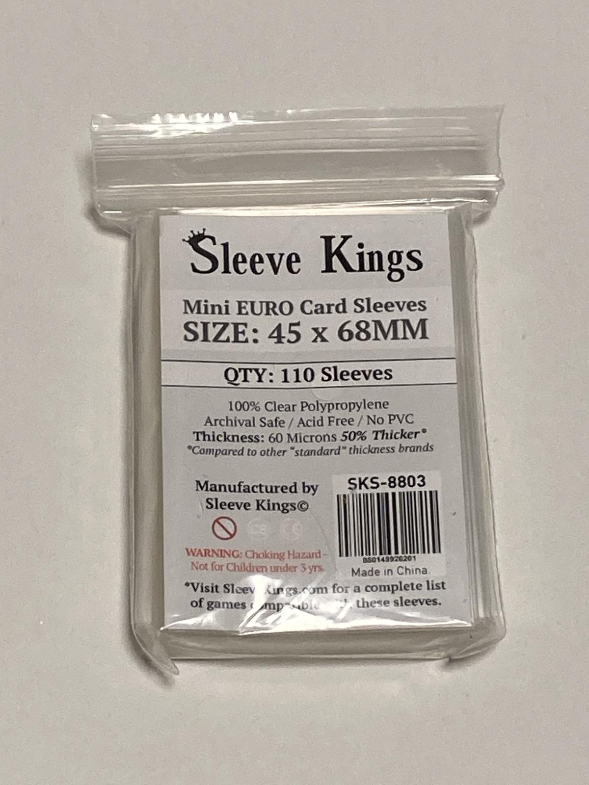 Sleeve Kings 45mm X 68mm カードスリーブ Mini ユーロサイズ