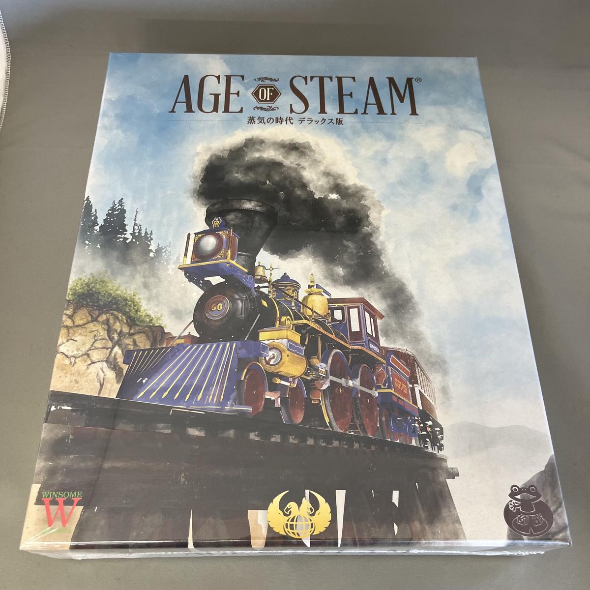 蒸気の時代デラックス版拡張マップ＆汽車駒セット ボードゲーム