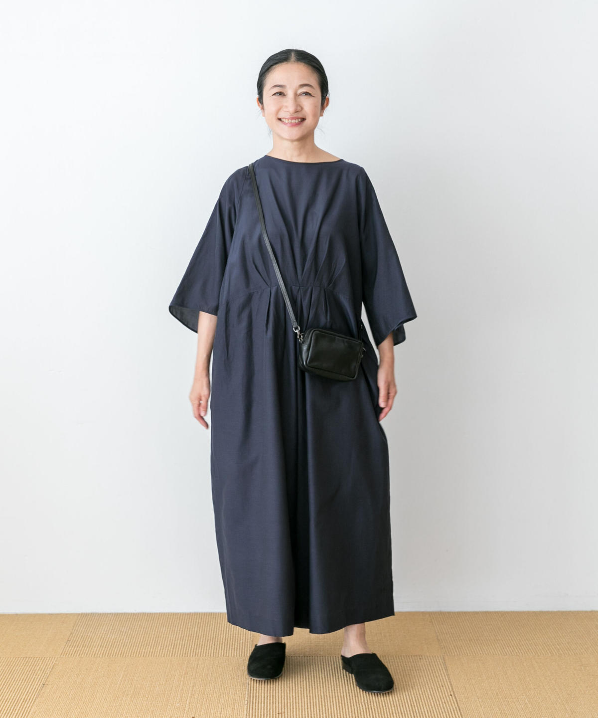 fruits of life × que>ベロア革ミュール / 黒色(ブラック) | fru...