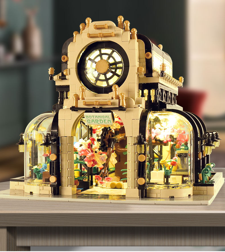 レゴ 互換品 植物園 ボタニカルガーデン クリエイター ボタニック お花屋さん ハウス 互換