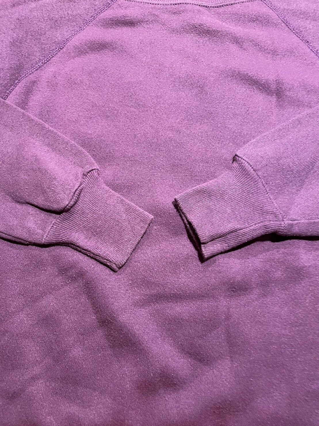 80's Pannill ラグラン スウェット アメリカ製 Mサイズ パープル