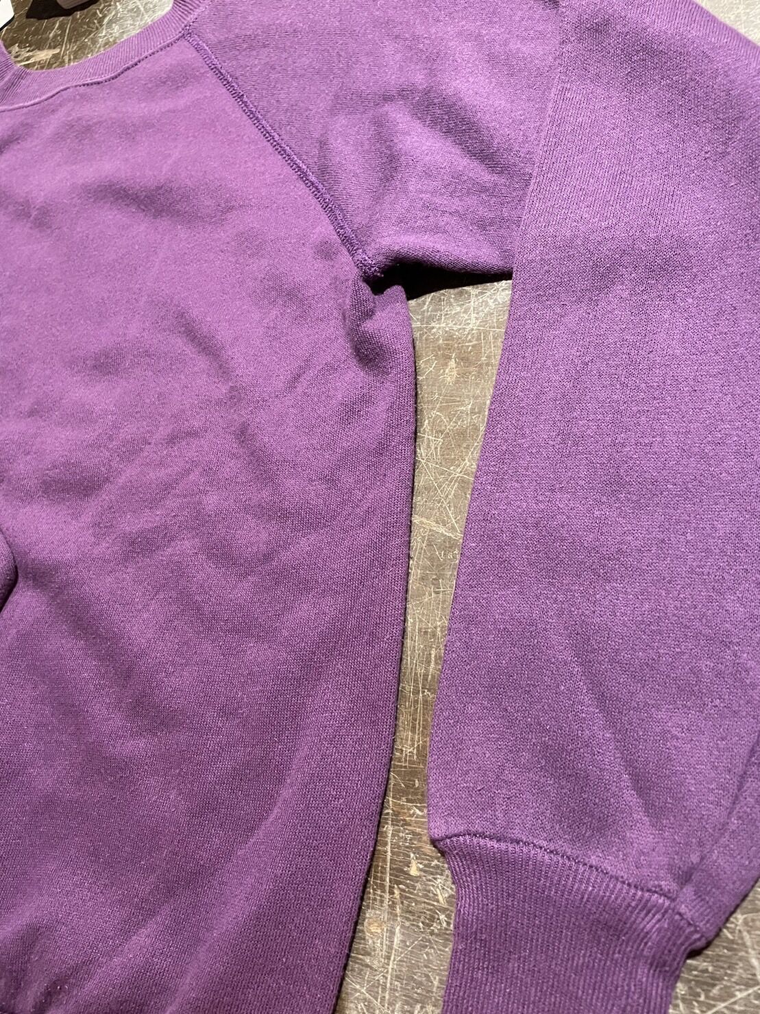 80's Pannill ラグラン スウェット アメリカ製 Mサイズ パープル