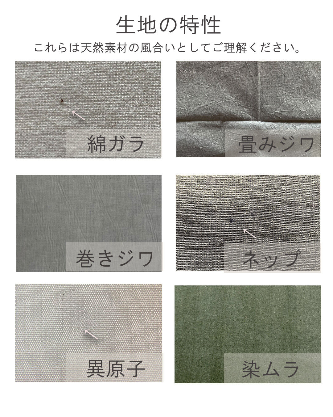 《生地》バンブーリネン(杢糸)・ワッシャー仕上げ(ネイビー) | 古橋織布