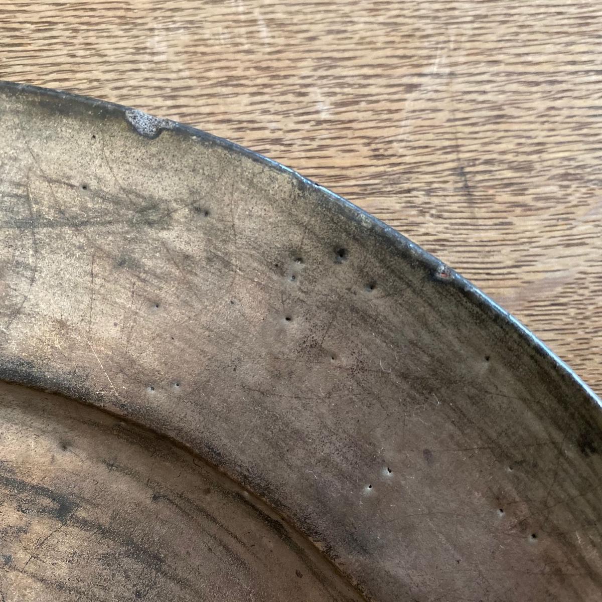 安藤雅信 銀彩ピューター正八角プレート 2枚セット