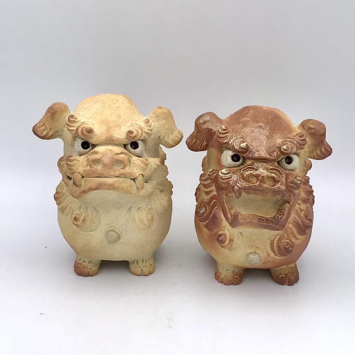 家守(やもり)シーサー ペア