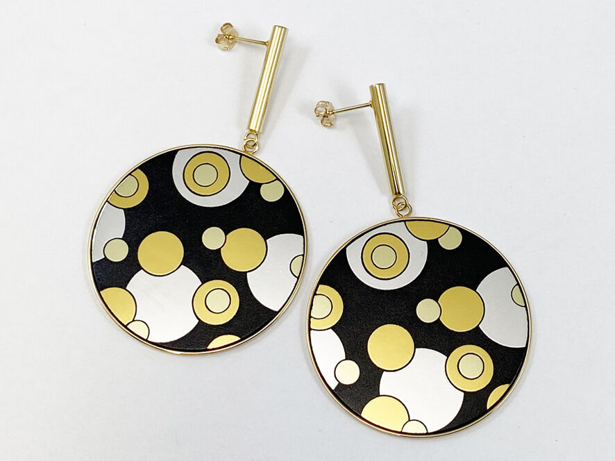 うすらい ピアス 雅 Amita