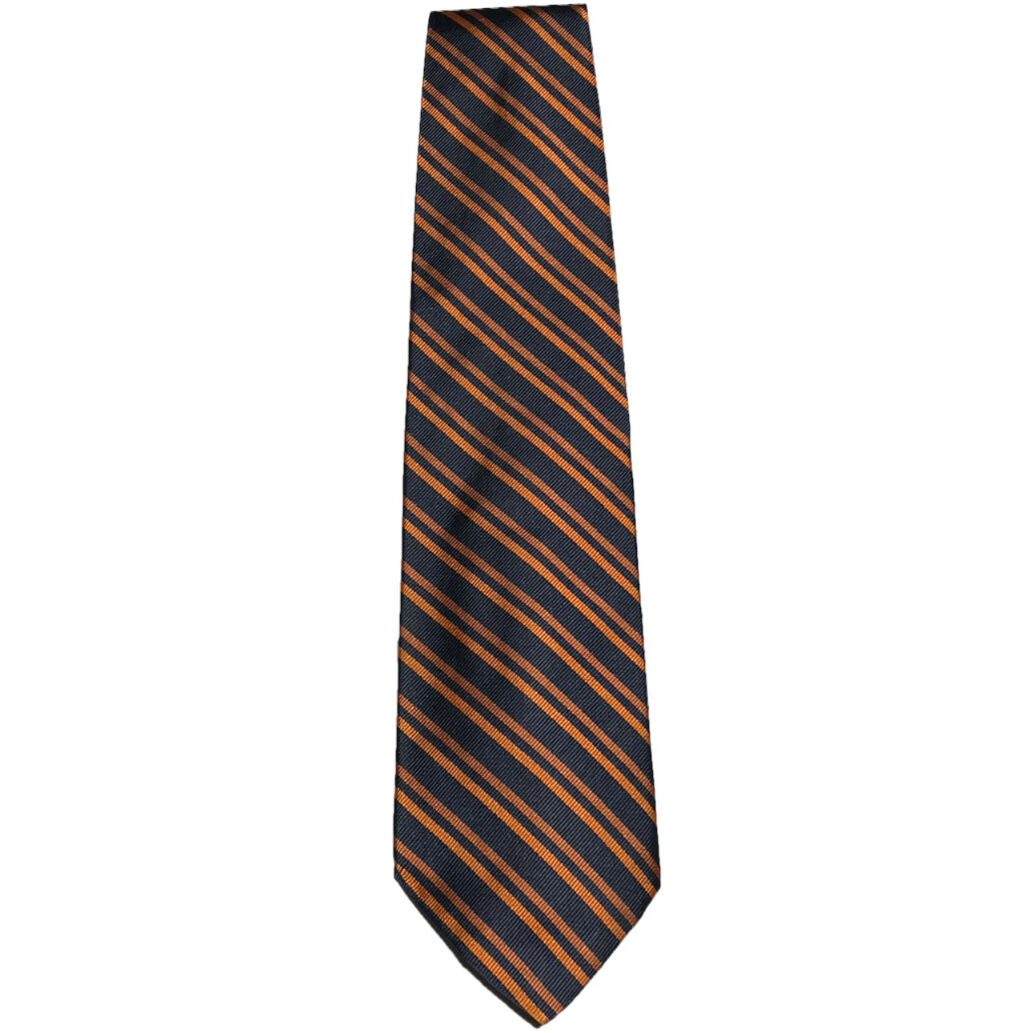 MADE IN USA製 BROOKS BROTHERS 346 レジメンタルストライプ柄シル...