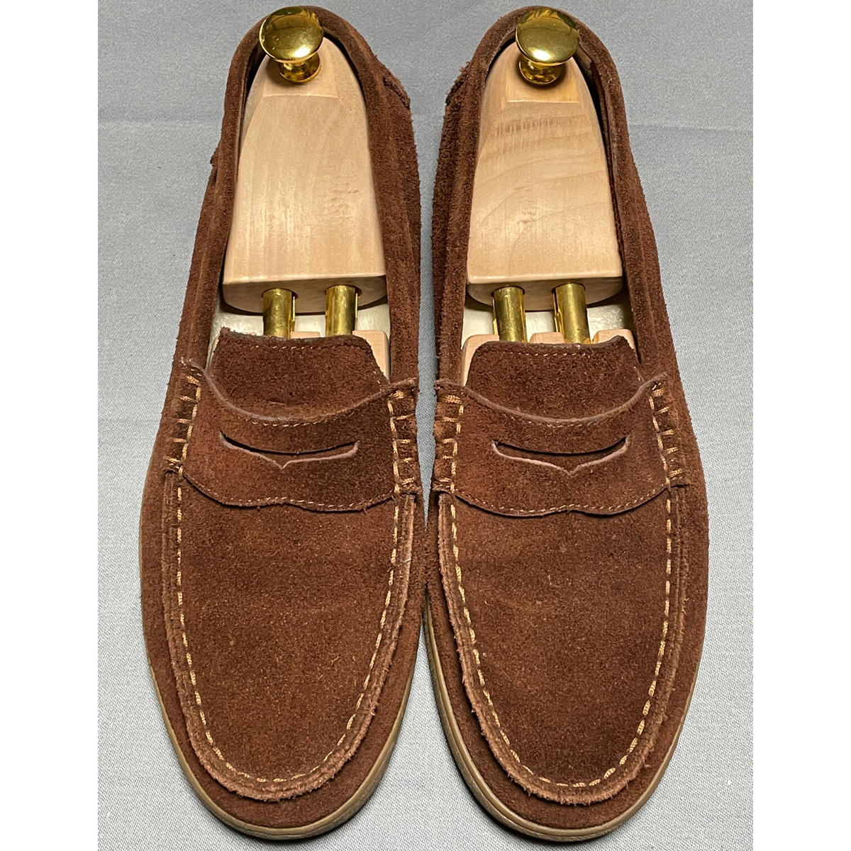 COLE HAAN スウェードローファー ブラウン 9サイズ | Ultimate Star