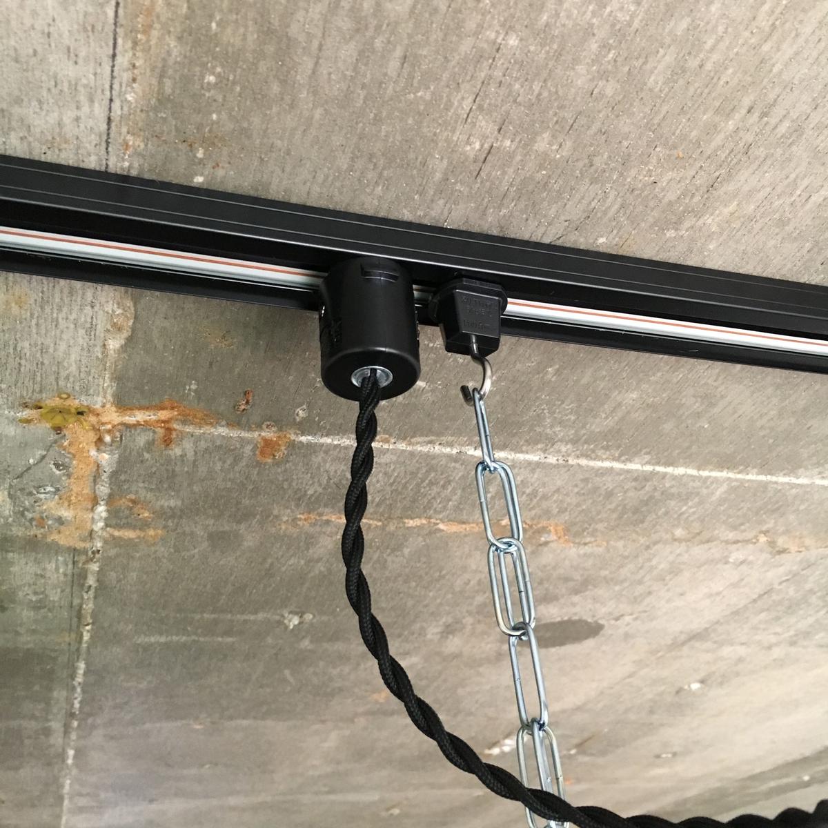 B 1lgk 1灯 Led蛍光灯 ガード付き つや消しブラック ダクトレール用 照明器具