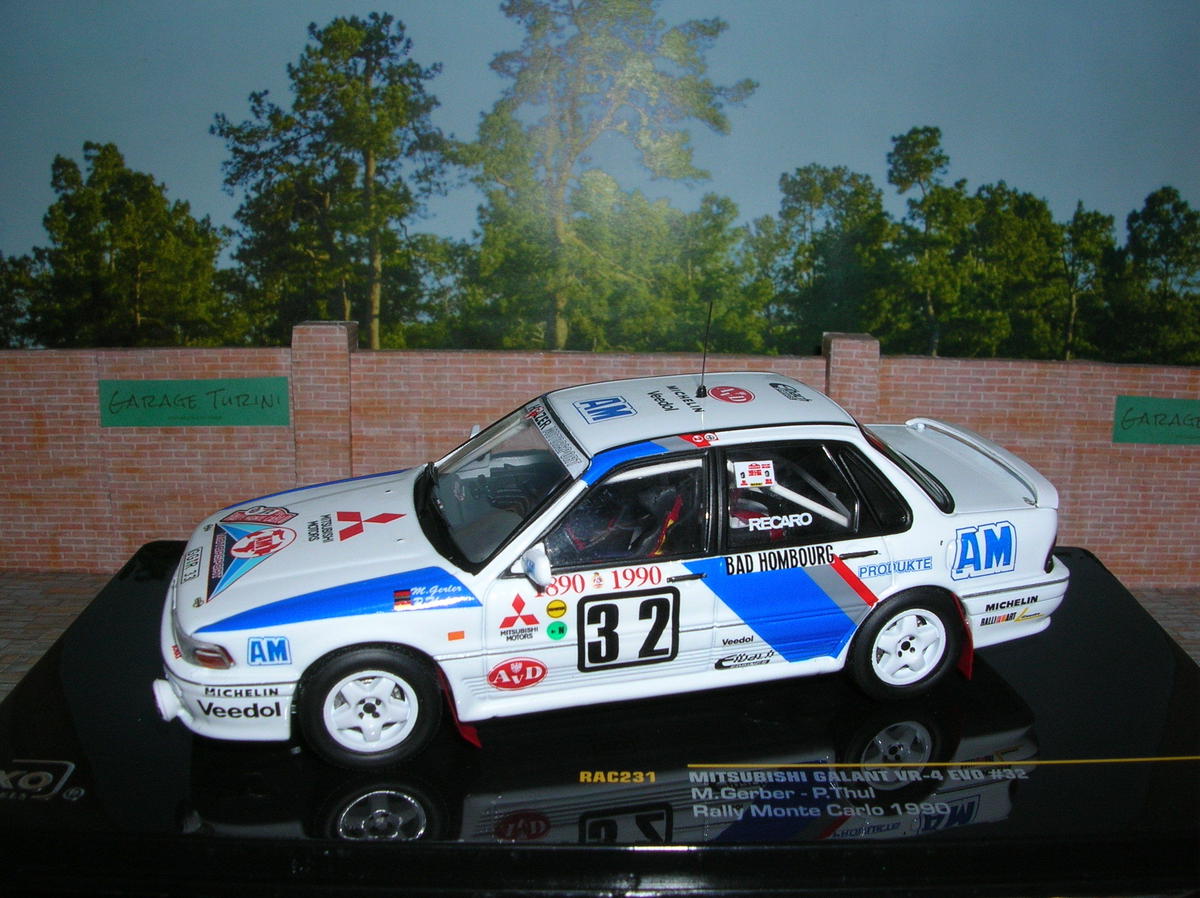 イクソ モデル 三菱 ギャラン Vr 4 Evo 32 ラリー モンテカルロ 1990年