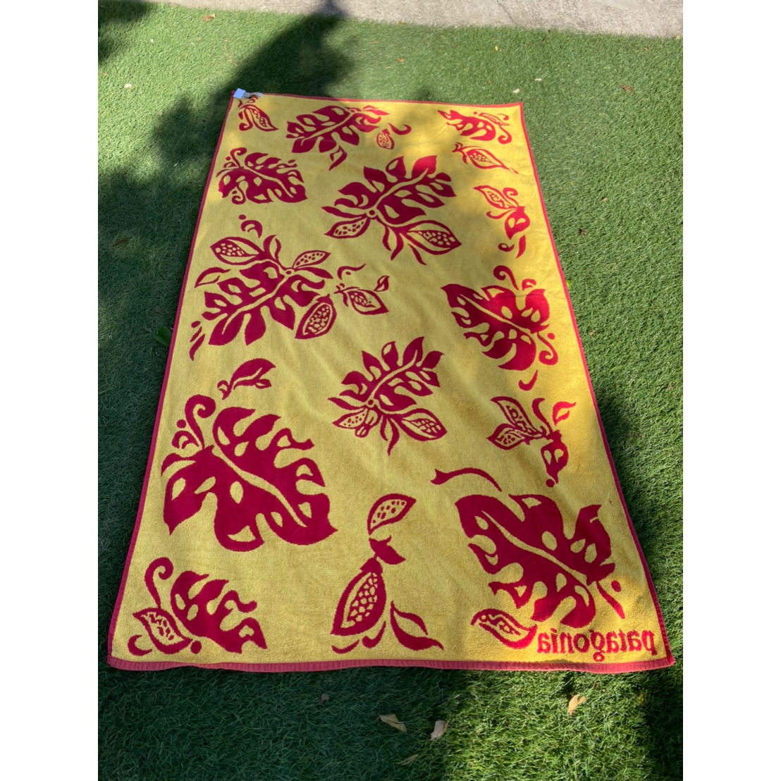 [USED] "patagonia" BEACH TOWEL garden730