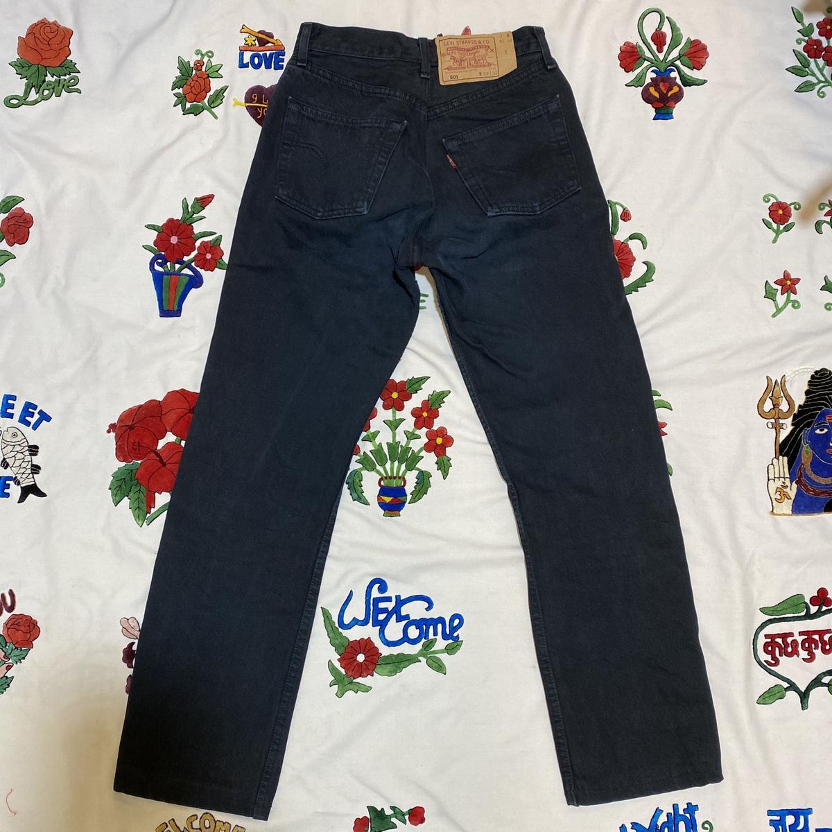 [USED] EURO Levi's 501 BLACK！ garden730