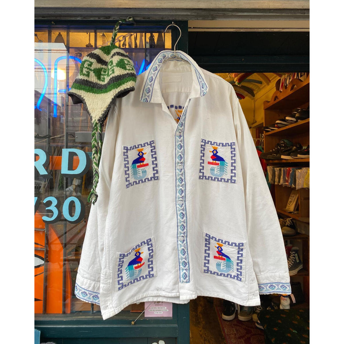 USED] グアテマラ シャツ WHITE | garden730