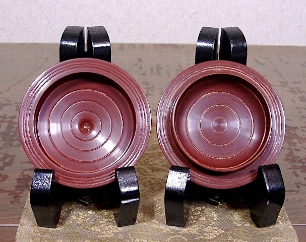 お年玉セール特価】 縁高 大徳寺 『割引』溜塗 5客揃 ②（230427G3