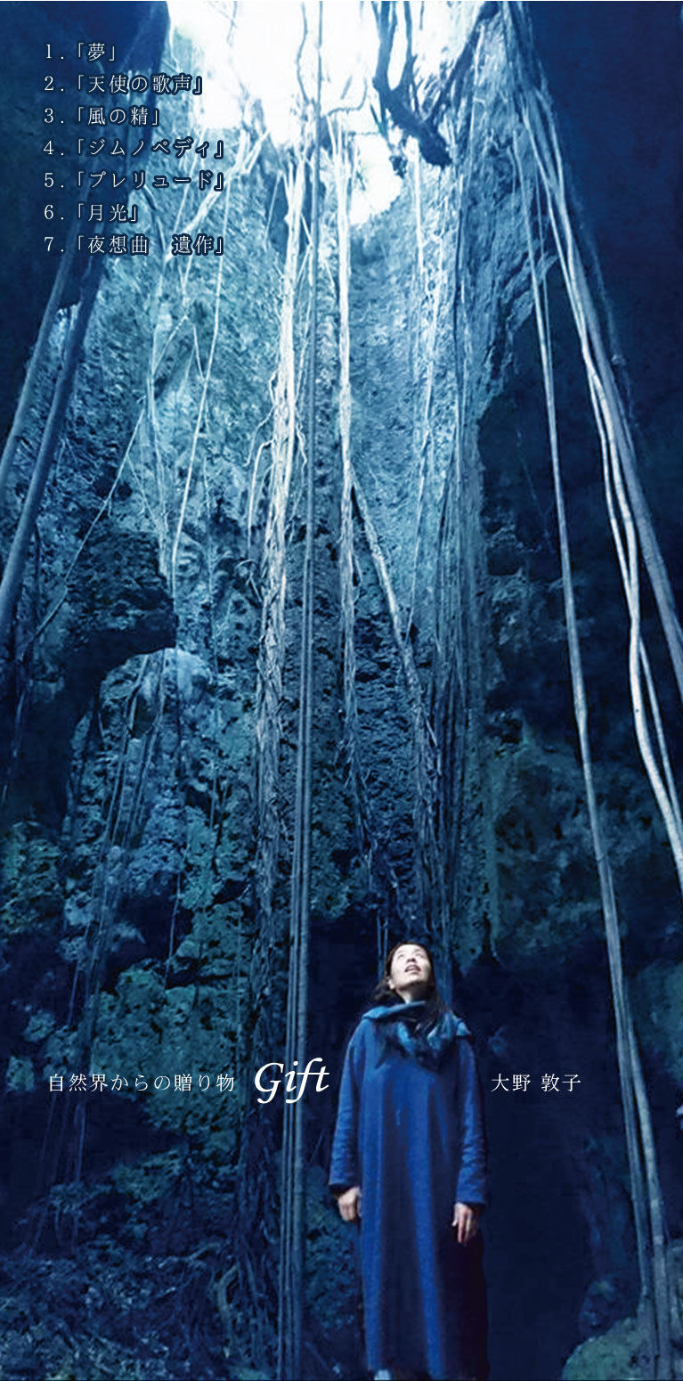 通常版 Gift 自然界からの贈り物 大野敦子 最終曲 夜想曲 遺作 がショートバージョンで