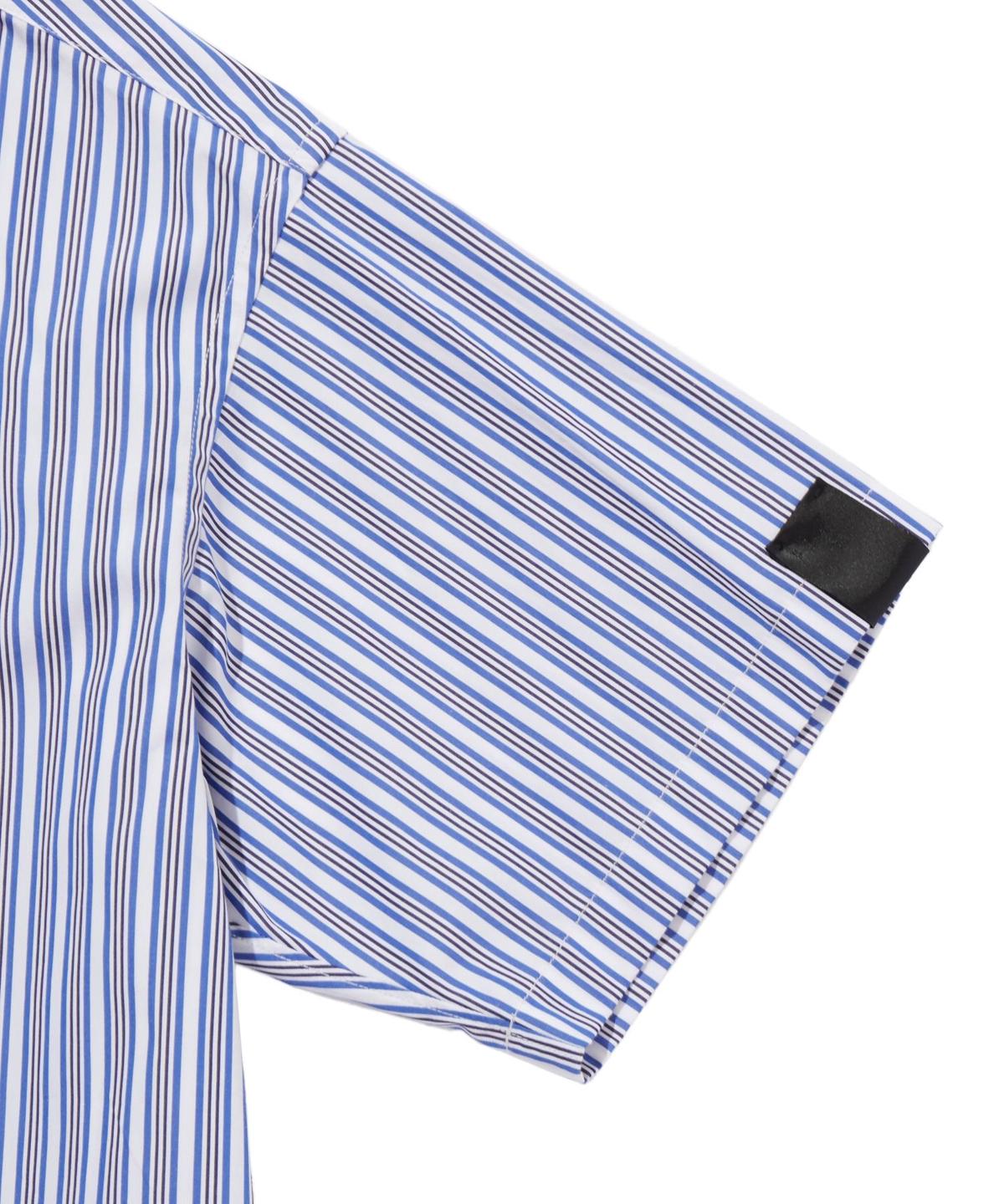 N.HOOLYWOOD / HALF SLEEVE BIG SHIRT-BLUE | glit...