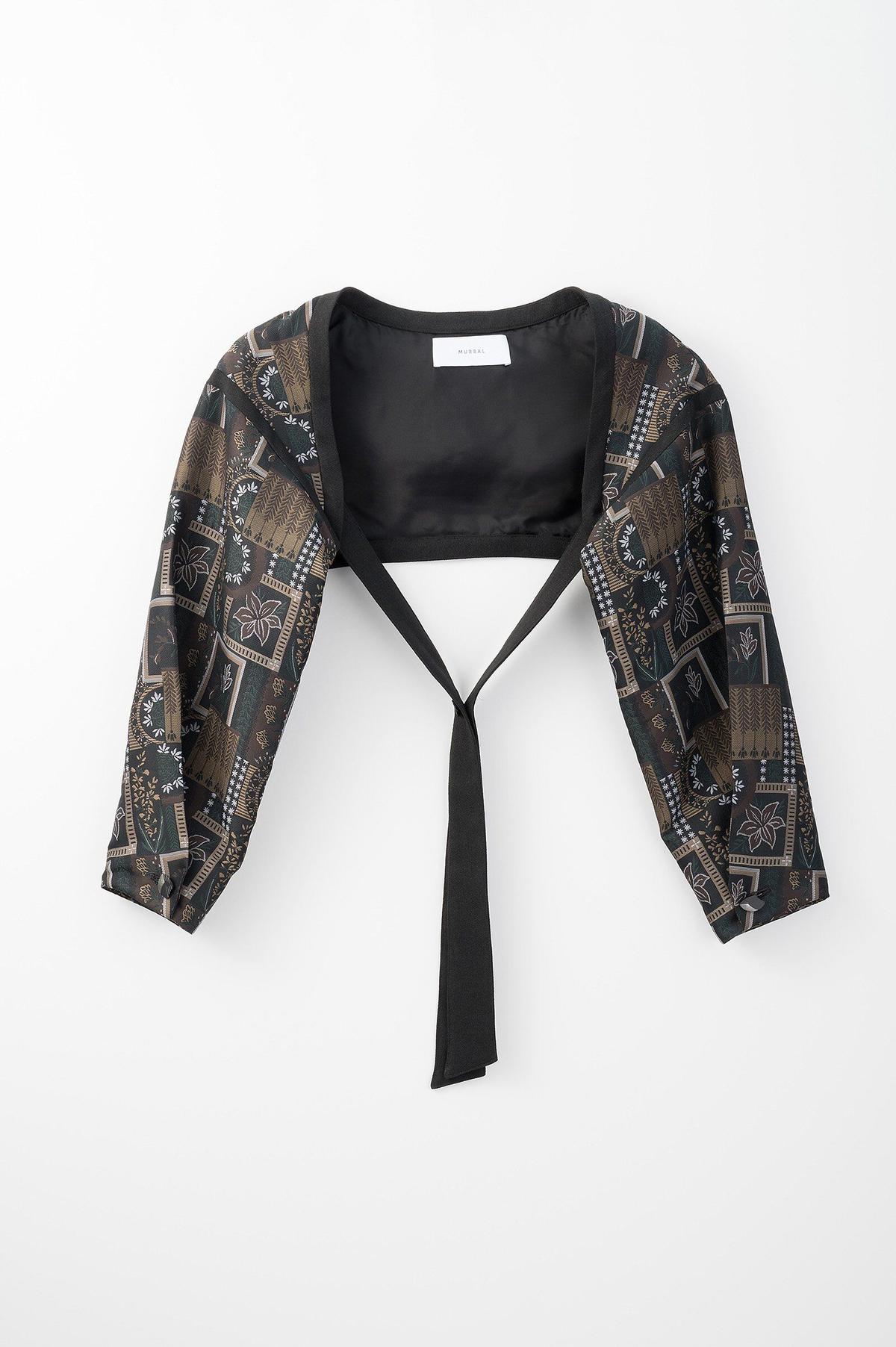 Murral MURRAL ミューラル ランドスケープジャガードボレロ アウター