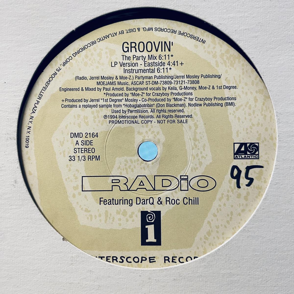 RADIO / Groovin' (12inch) Gorilla Funk Records