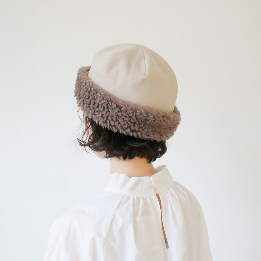 mature ha.|マチュアーハ |hood cap|ボアキャップ|MAW21-05 mature ha.|マチュアーハ |hood cap|ボアキャップ|MAW21-05