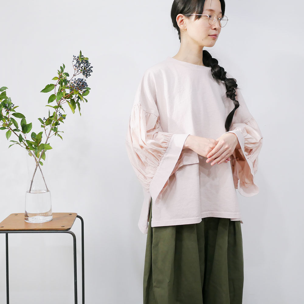 Universal Seven ユニヴァーサルセブン Usaコットンスリーブスリットプルオー