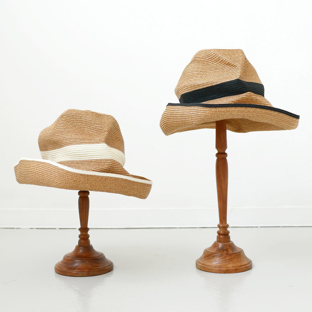 mature ha.| マチュアーハ|BOXED HAT 11cm brim switch c...