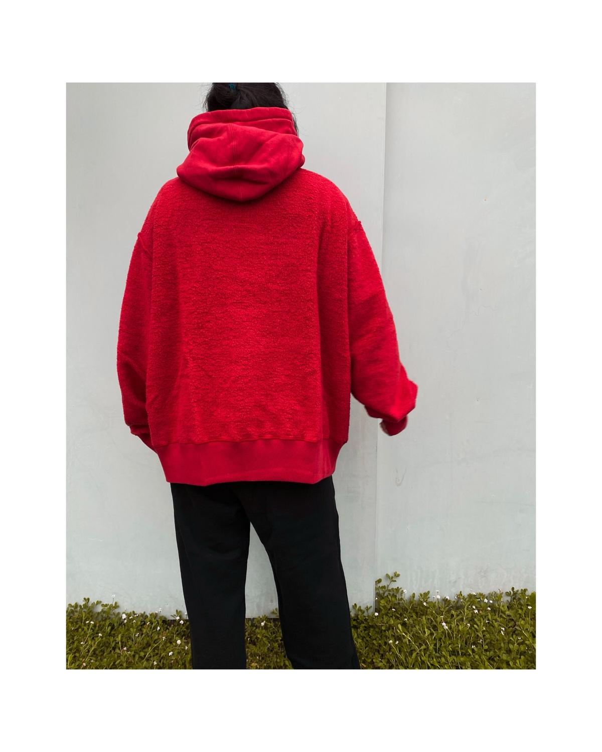 black weirdos Reversible Sweat Hoodie camping.com