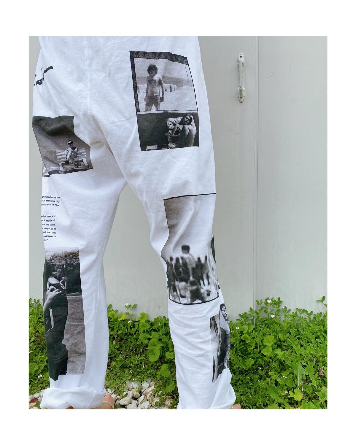 HOLIDAY「SUPER FINE DRY PANTS (Joe Szabo)」white....