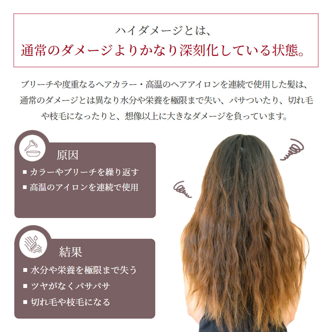 Sale ハイダメージケアトリートメント 300ml Gran L Amour Salon