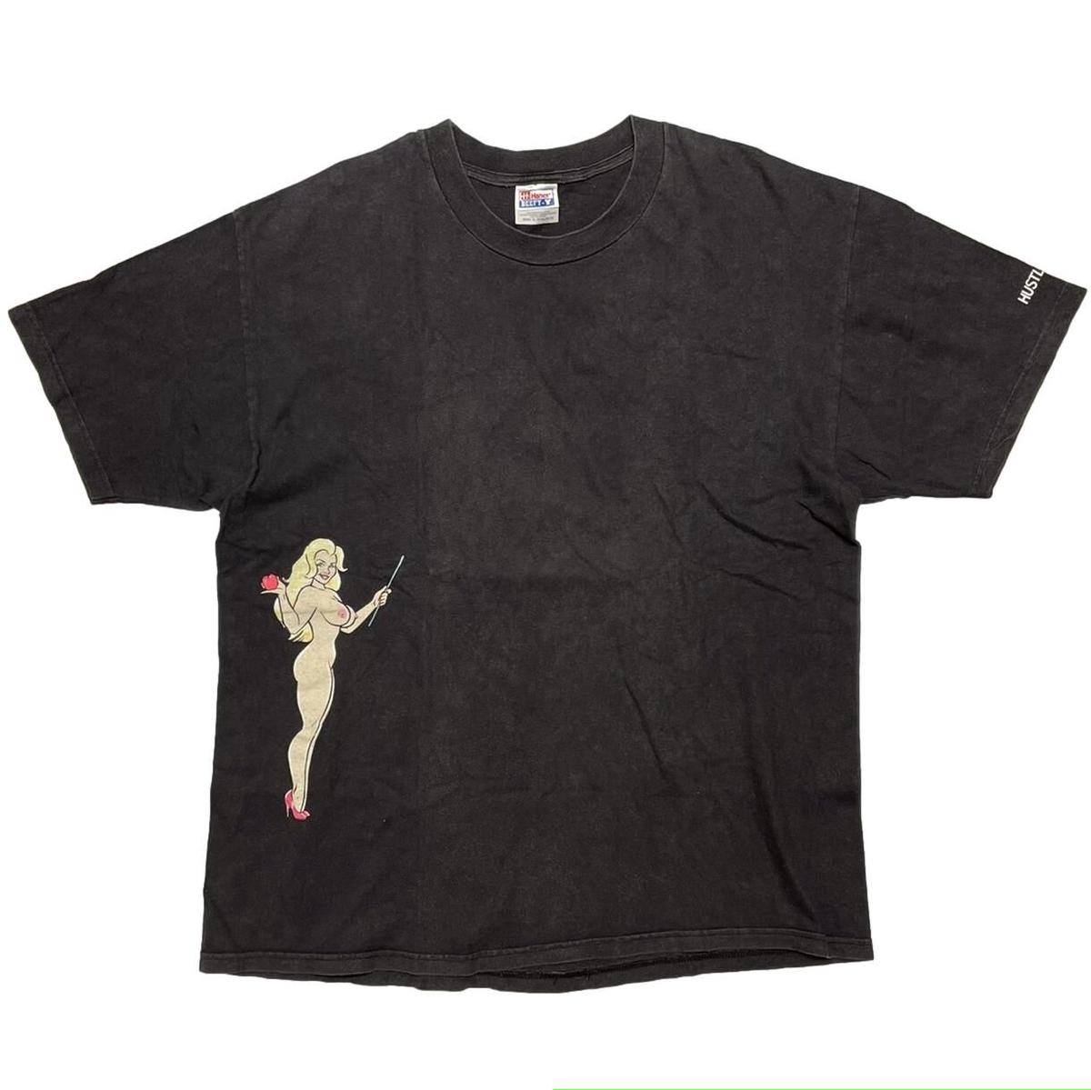 HUSTLER MAGAZINE NUDE GIRL HANES XL 2237 grea...