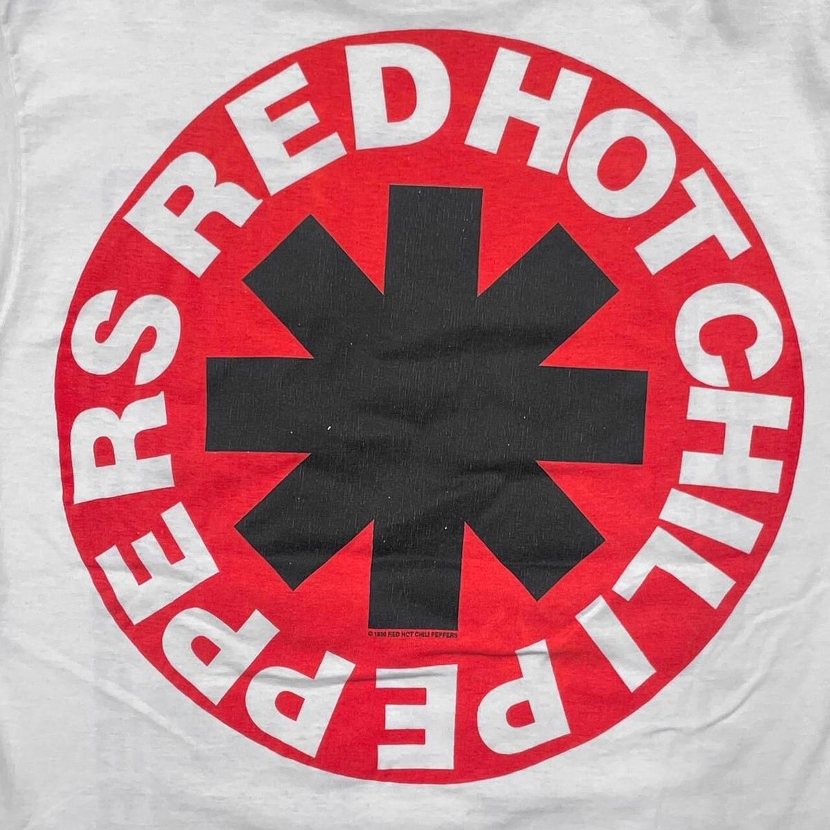 RED HOT CHILI PEPPERS BIKINI WALL 1992 WHITE GI...