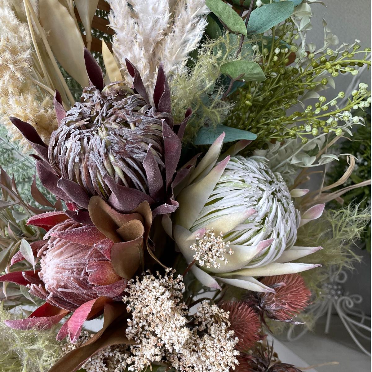 プロテア スモークツリー スワッグ No.153