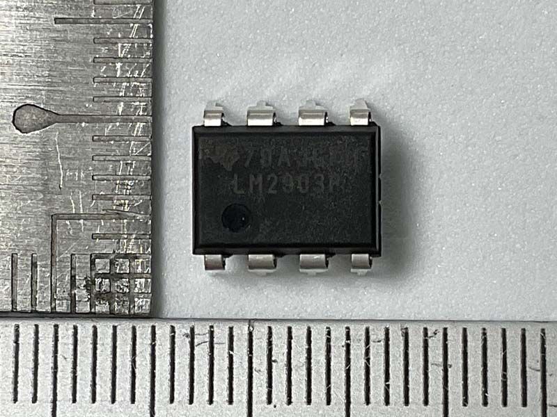 DIP 汎用デュアルコンパレータ LM2903P テキサスインスツルメンツ（T.I.）