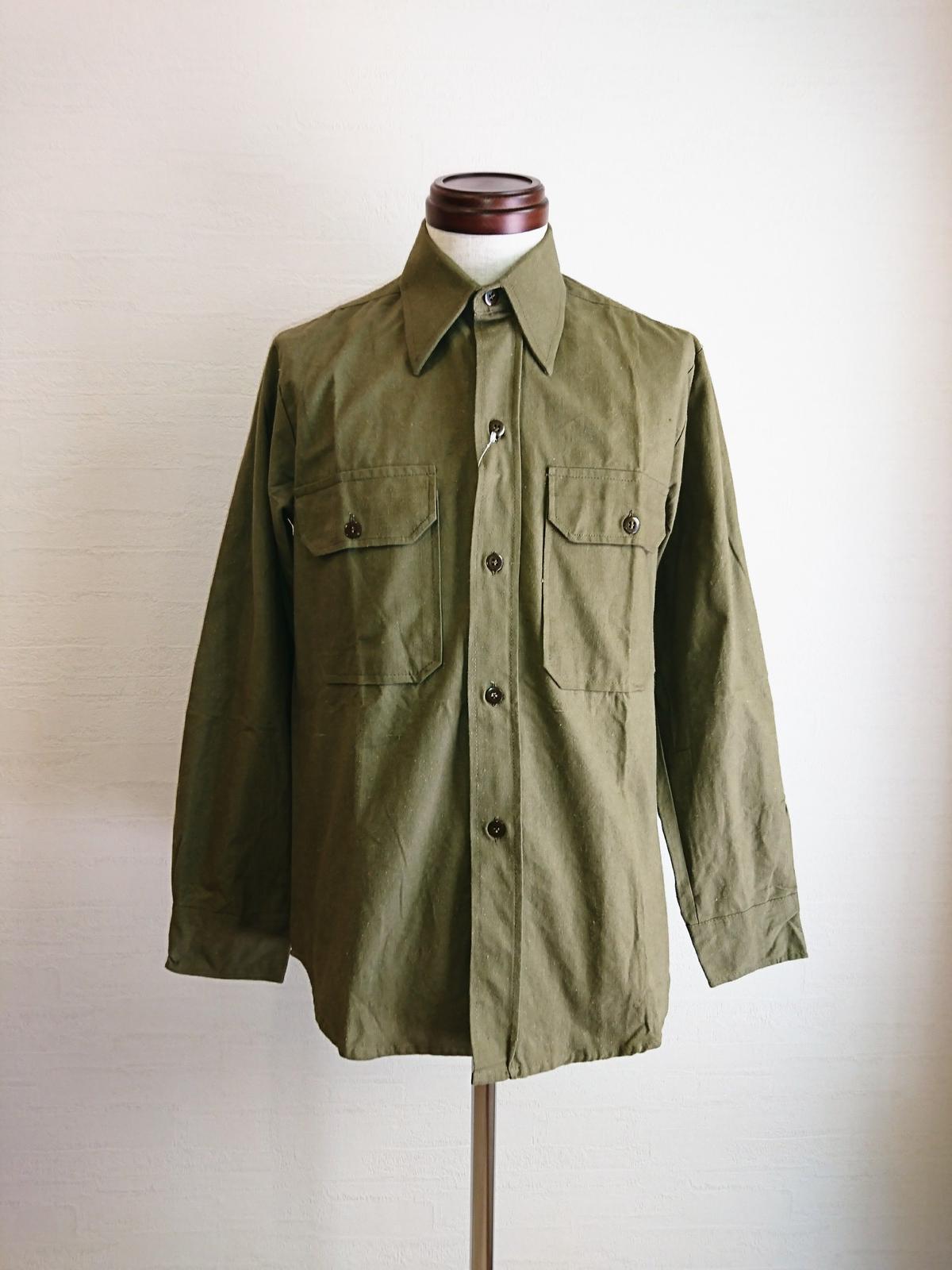 Greece Army Utility Shirt Used ギリシャ軍 ユーティリティシャ Greece Army Utility Shirt Used ギリシャ軍 ユーティリティシャ