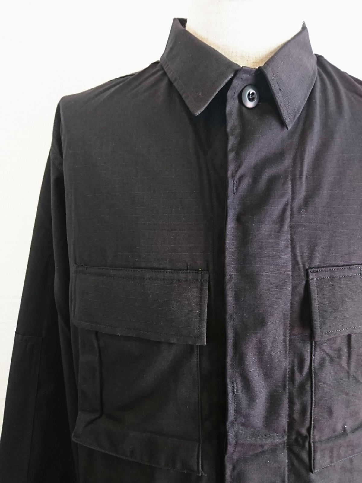 【US.Army BDU Jacket BLACK357 DeadStock】アメリカ軍 BD...