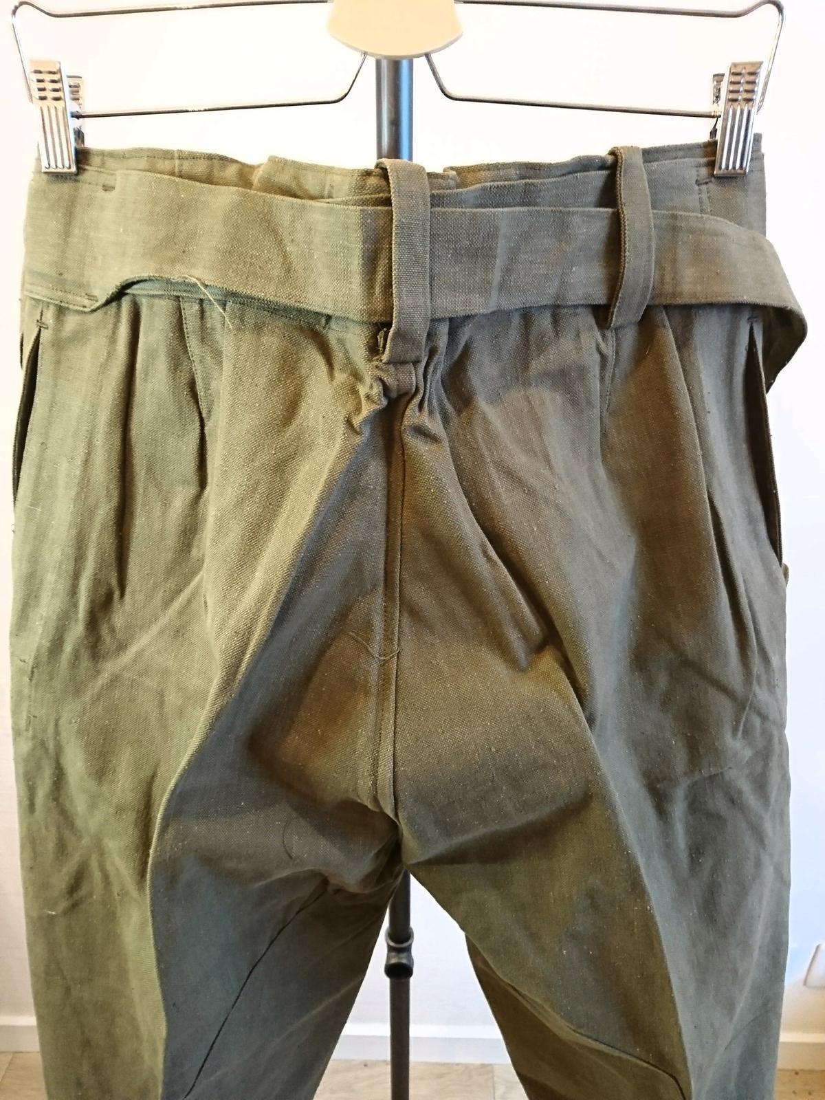 【French Army 40's M-38 Motorcycle Pants DeadStock】フランス軍 40's M-38 モーターサイクルパンツ DeadStock