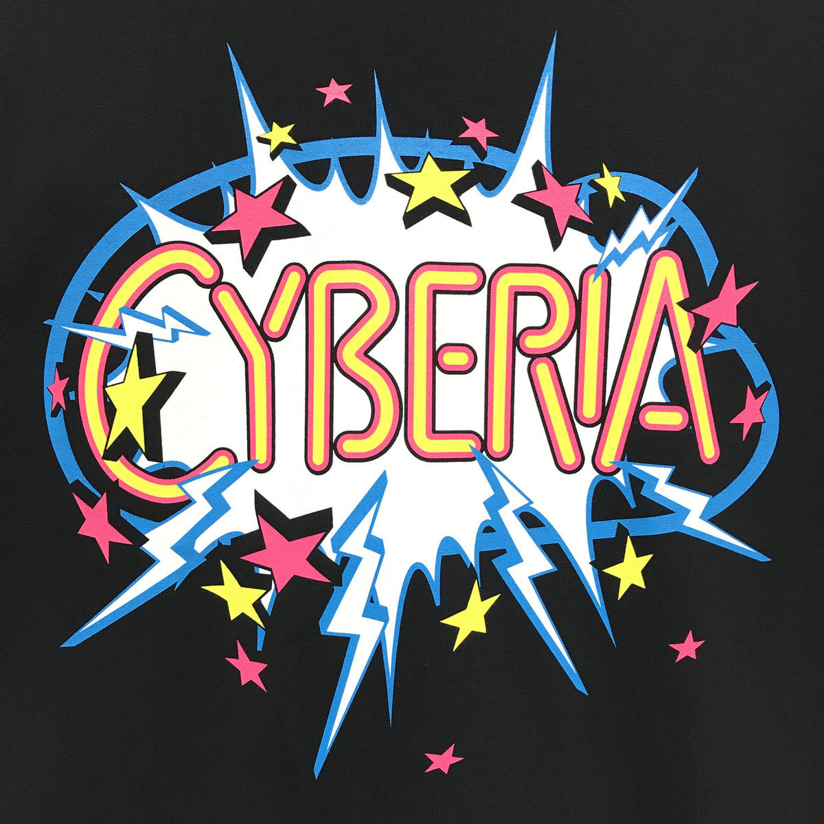 Number 3 Terratag Cyberia Tシャツ Black Messa