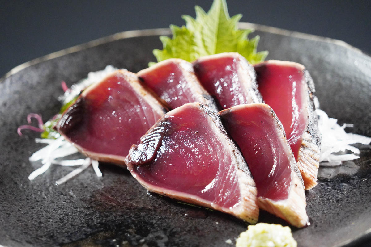 元気鰹の炙りカツオのたたき4本入り | HAMASUI ONLINE SHOP