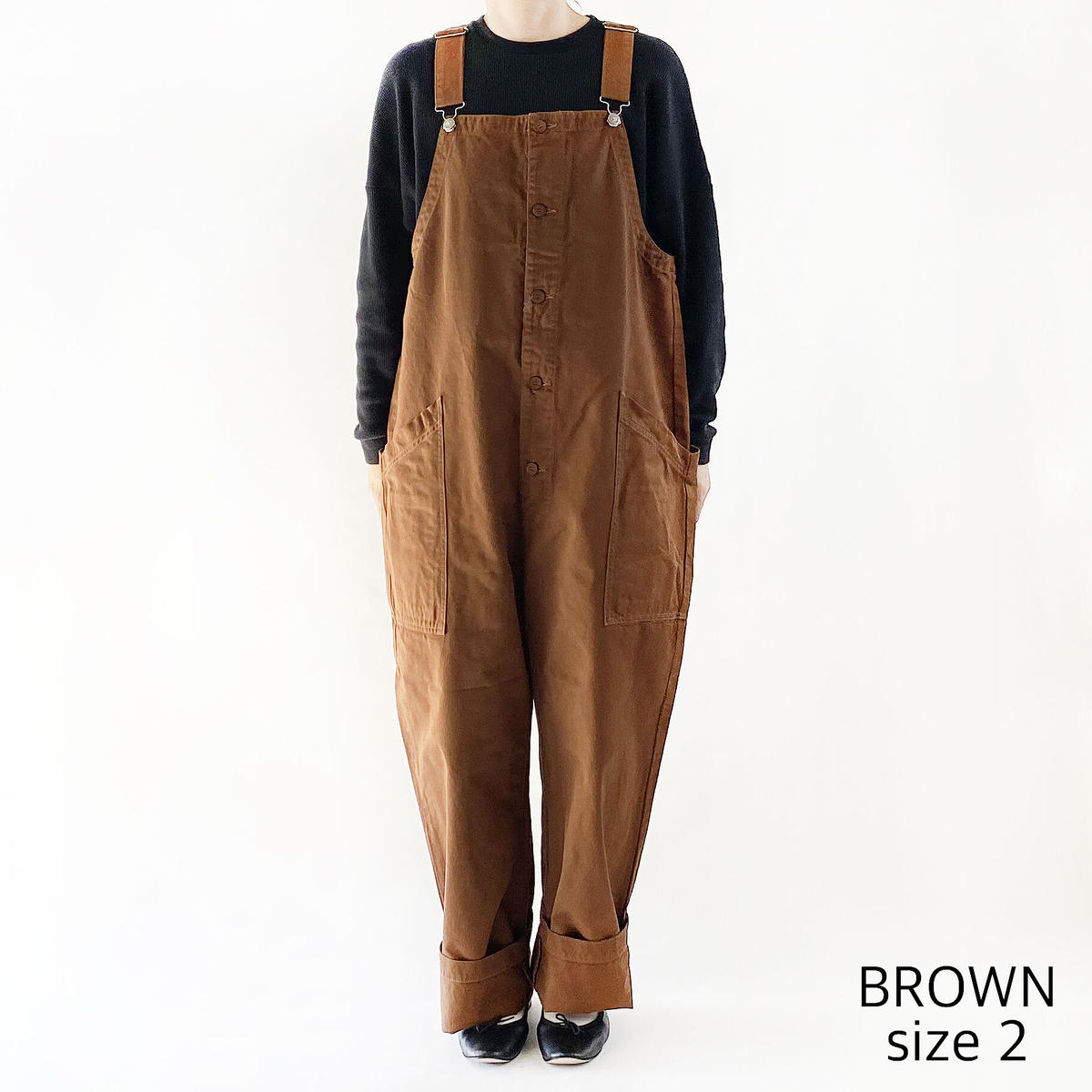 CHINO CLOTH OVERALLS(チノ オーバーオール)A12008 | HARVESTY