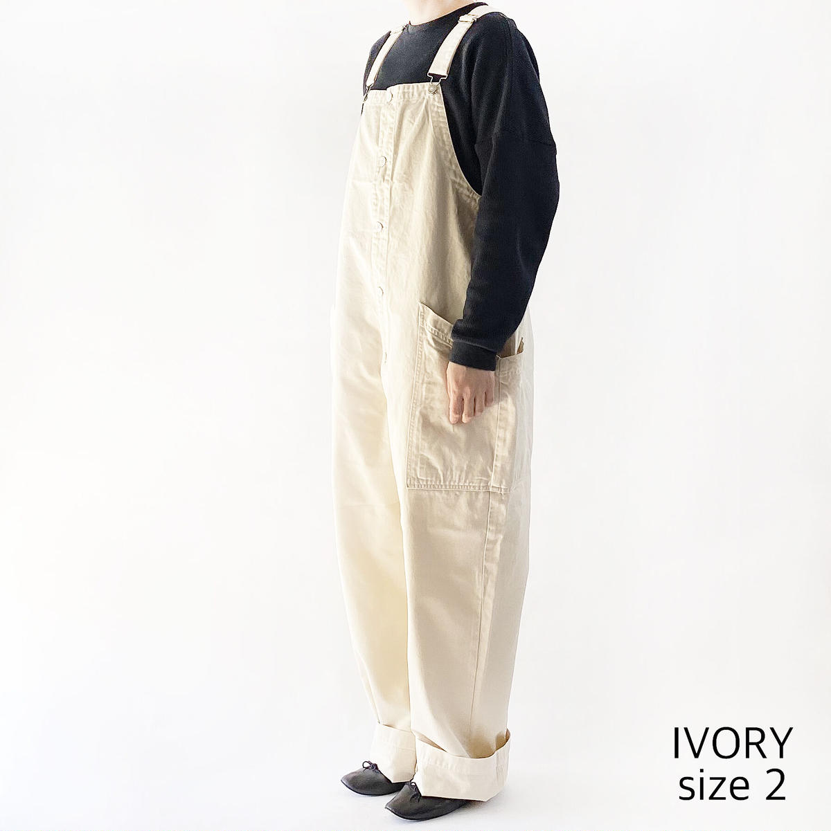 CHINO CLOTH OVERALLS(チノ オーバーオール)A12008