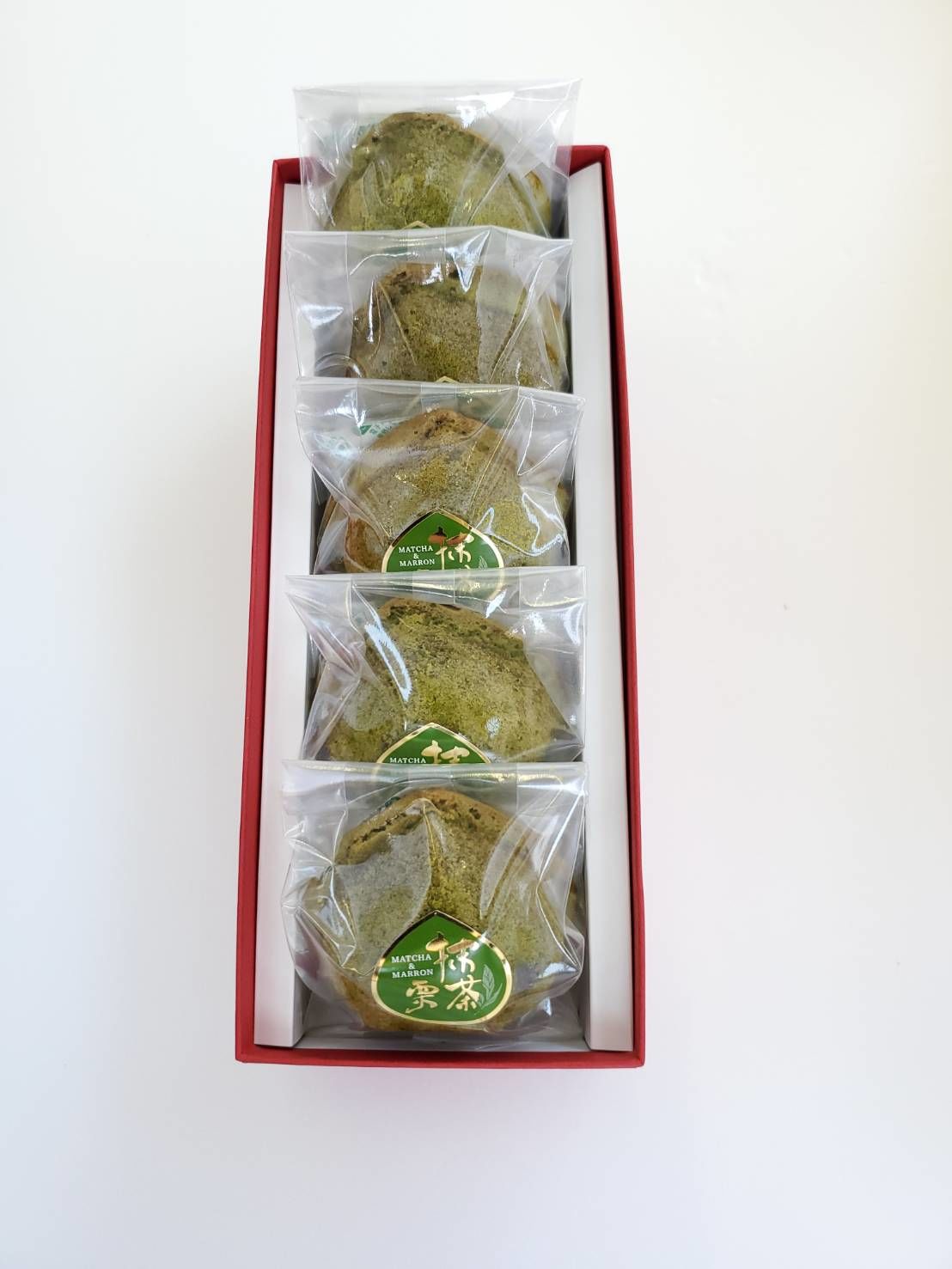 抹茶と渋皮栗のケーキ詰め合わせ(5個入) Patisserie yuji