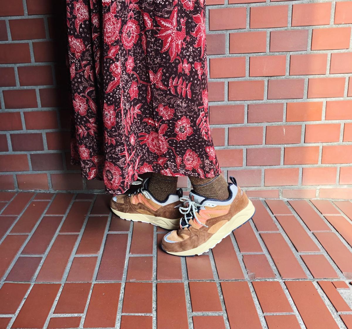 KARHU カルフ FUSION2.0 スニーカー RUBBER/CADMIUM OR...
